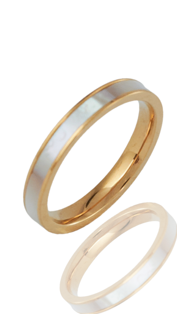 ANILLOS FONDOS BLANCO Nacar