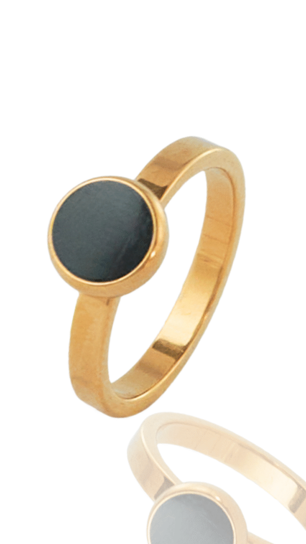 ANILLOS FONDOS BLANCO CYVIN DORADO