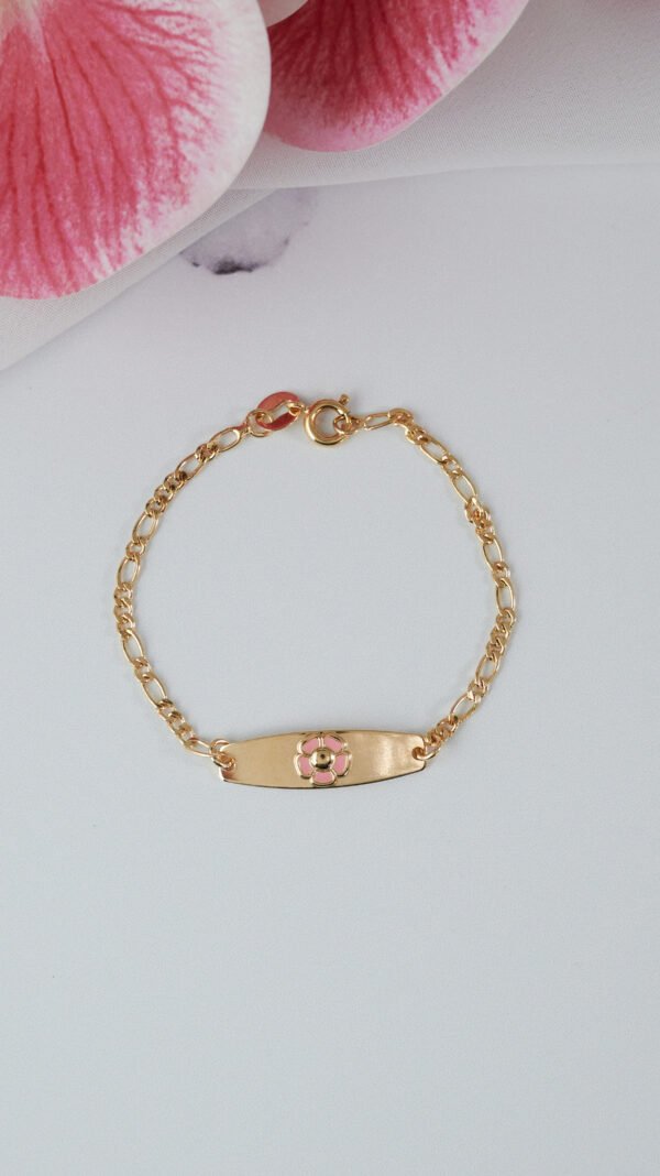 DSC_3464 Pulsera Flor rosada