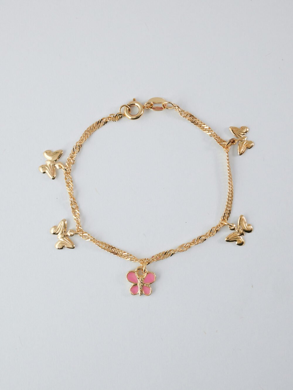 DSC_3474 Pulsera mariposa rosada