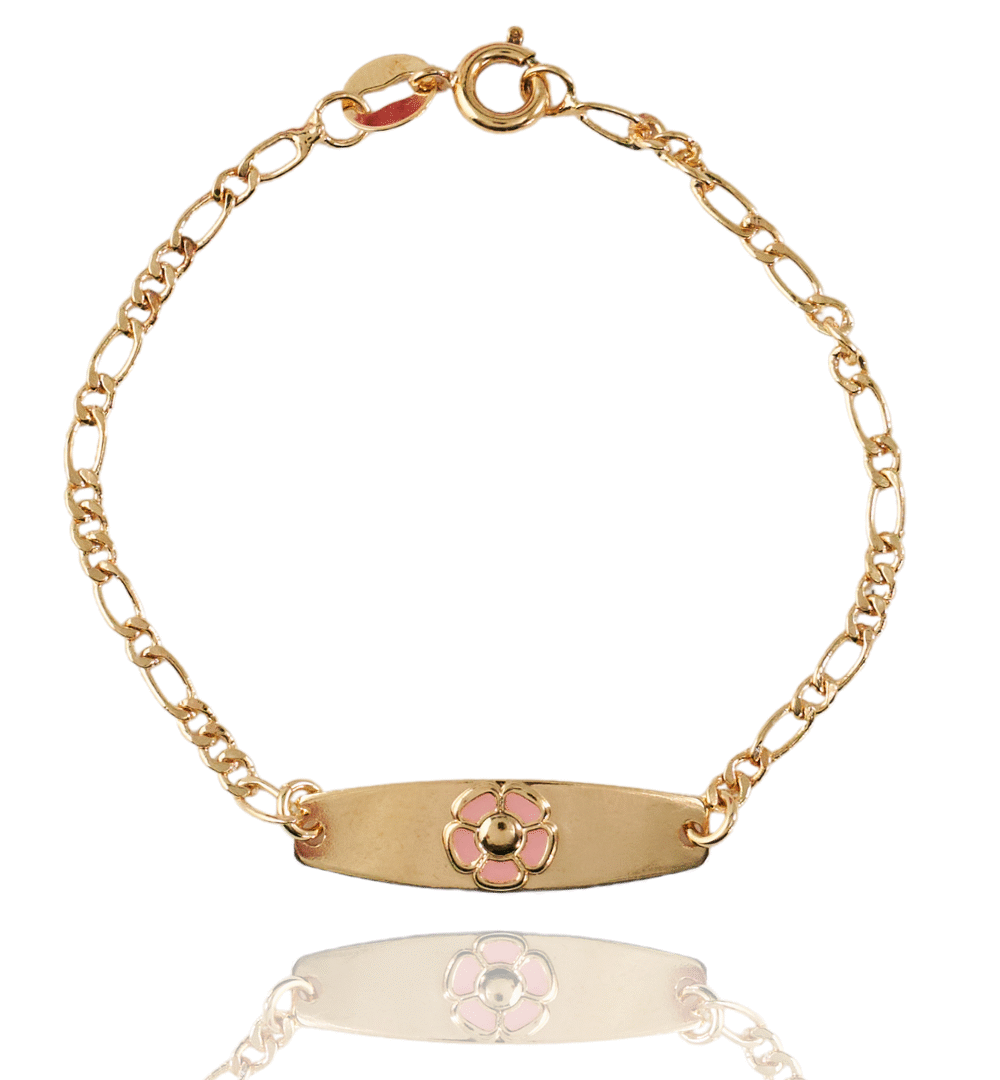 SIN FONDO POST Pulsera Flor rosada