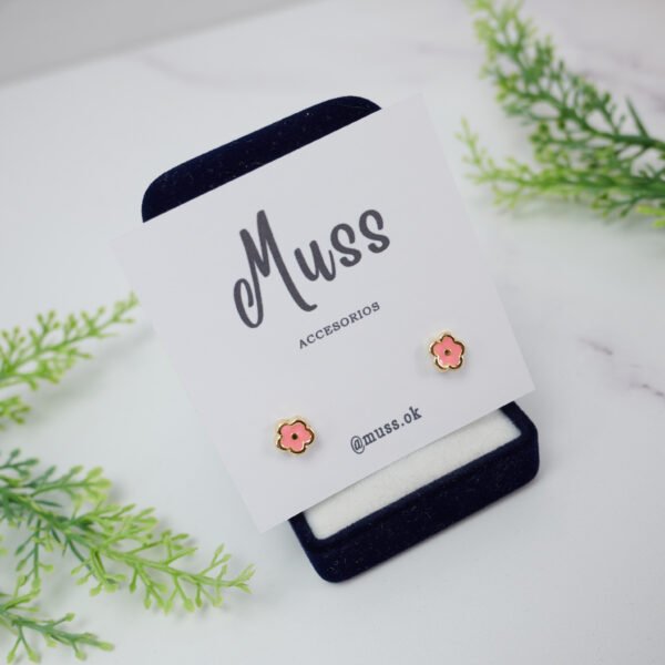 cuadrado (29) Flor Rosa Chicle