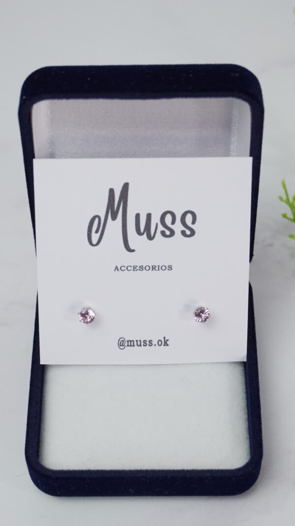 piedra mini rosada (6) Piedra mini rosada hexagonal