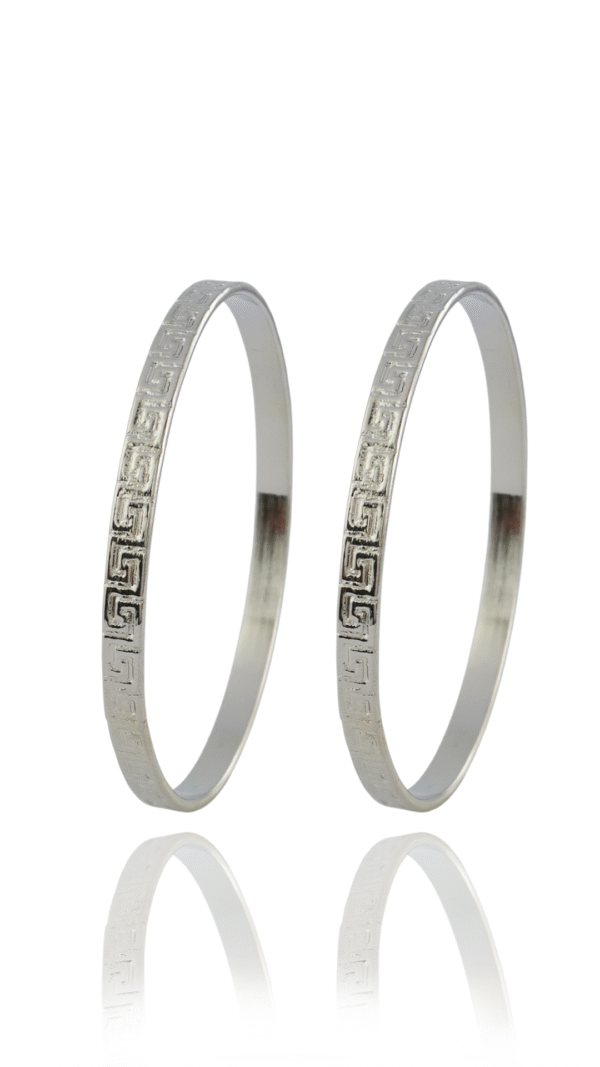 Esclavas plateadas x 2